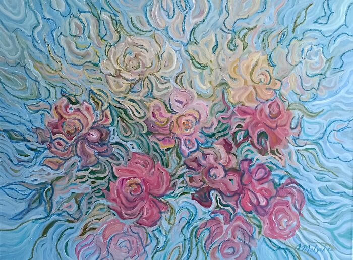 I Paint Flowers To Wake Up Trees And Plants After Winter (10 Pics)