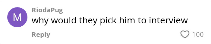 Social media comment questioning interview choice amid Millie Bobby Brown controversy. Social media comment questioning interview choice amid Millie Bobby Brown controversy.