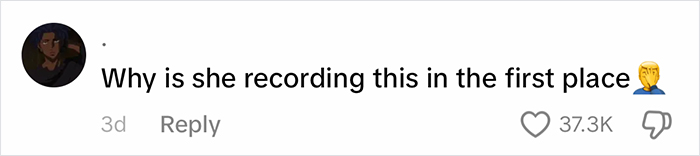 Comment questioning a recording with 37.3K likes, related to parenting guidance discussion. Comment questioning a recording with 37.3K likes, related to parenting guidance discussion.