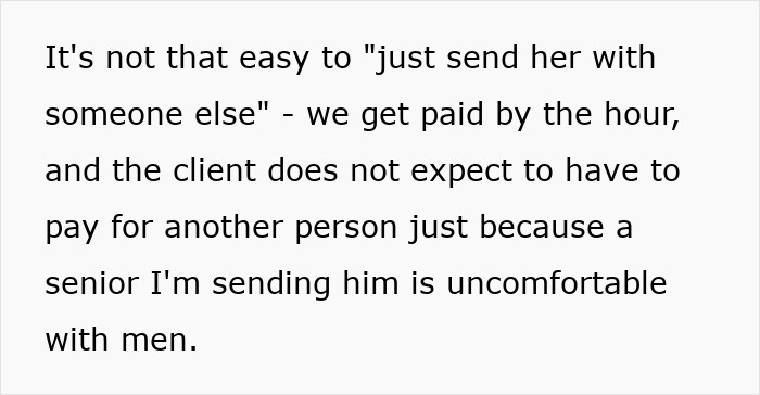 Muslim Employee Won’t Meet Male Client Alone, Cites Religion As A Factor, Boss Unsure What To Do Muslim Employee Won’t Meet Male Client Alone, Cites Religion As A Factor, Boss Unsure What To Do