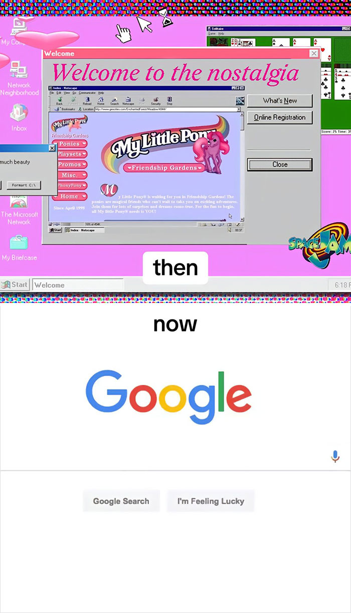 11 Side-By-Side Pics That Are Proof That We Peaked As A Society In The 2000s 11 Side-By-Side Pics That Are Proof That We Peaked As A Society In The 2000s