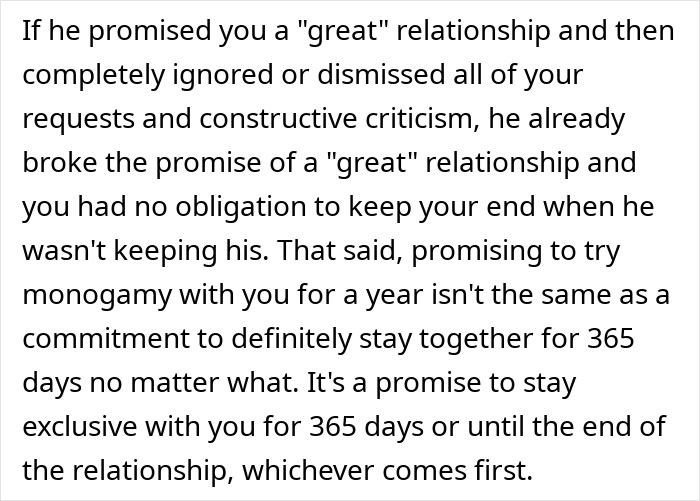 Text about broken promises in relationships and the importance of mutual commitment. Text about broken promises in relationships and the importance of mutual commitment.