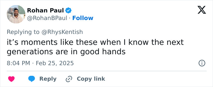Tweet screenshot discussing social media app controversy, expressing hope for future generations. Tweet screenshot discussing social media app controversy, expressing hope for future generations.
