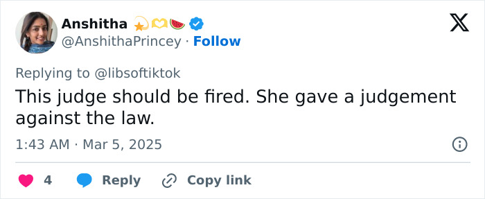 Tweet criticizing lenient prosecutor's decision in a legal case. Tweet criticizing lenient prosecutor's decision in a legal case.