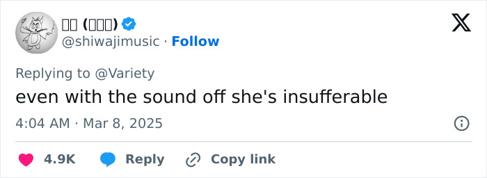 Tweet response about movie premiere, related to "Team Baldoni", expressing a critical opinion. Tweet response about movie premiere, related to "Team Baldoni", expressing a critical opinion.