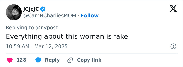 Tweet criticizing Meghan Markle as fake, related to her claims about Prince Harry. Tweet criticizing Meghan Markle as fake, related to her claims about Prince Harry.