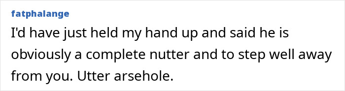 Comment discussing a person described negatively with strong language, potentially related to a supermarket disappearance. Comment discussing a person described negatively with strong language, potentially related to a supermarket disappearance.