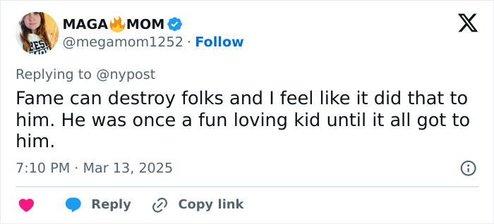 Tweet about fame's impact, referencing impostor syndrome and Justin Bieber's struggles with emotional words. Tweet about fame's impact, referencing impostor syndrome and Justin Bieber's struggles with emotional words.