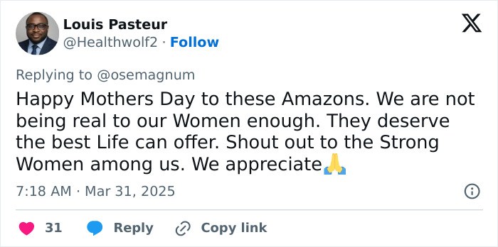 Tweet about strong women, appreciation, and mothers, highlighting their invaluable contributions and importance in our lives. Tweet about strong women, appreciation, and mothers, highlighting their invaluable contributions and importance in our lives.