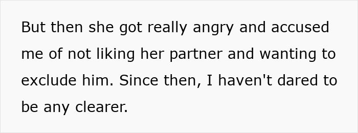 Text about a 26-year-old expressing frustration over her sister always being with her boyfriend. Text about a 26-year-old expressing frustration over her sister always being with her boyfriend.
