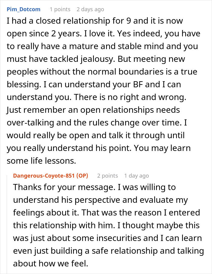 Chat about open relationships and understanding different perspectives. Chat about open relationships and understanding different perspectives.