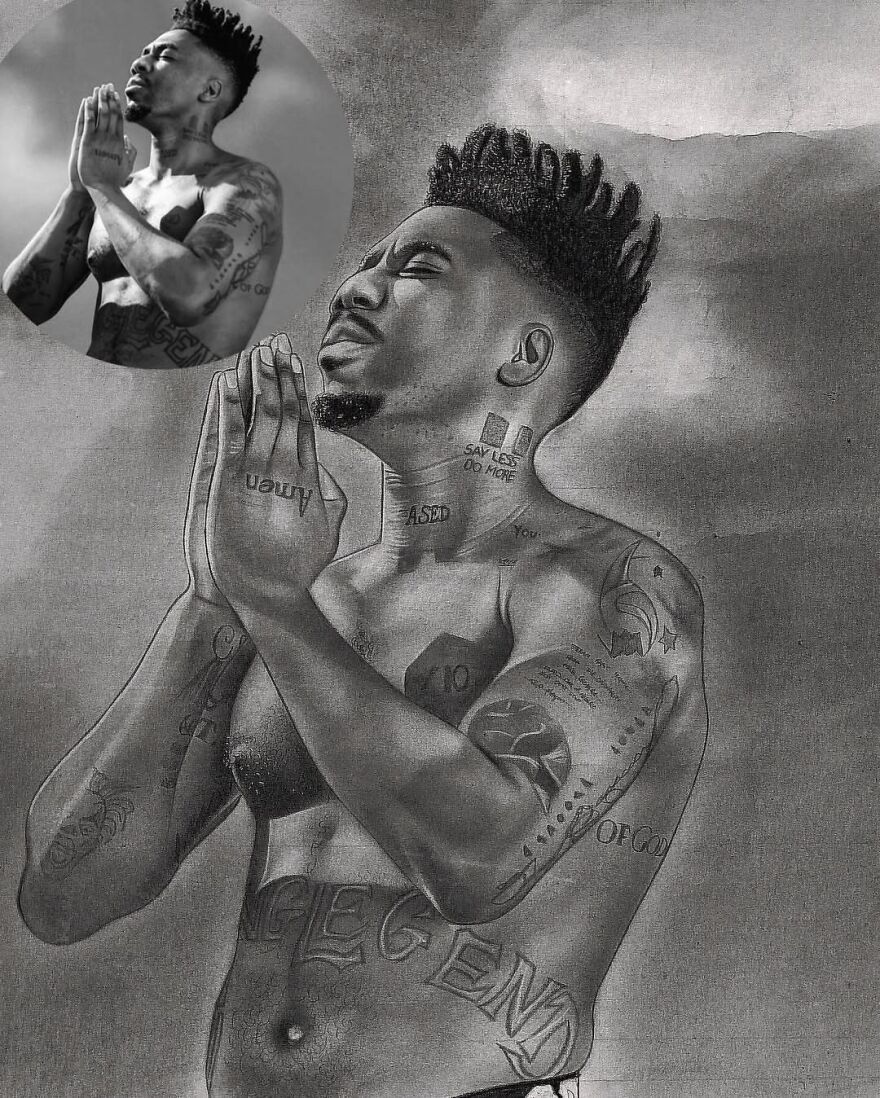 Pencil Drawing Of Dax