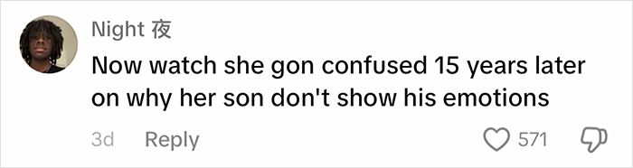 Comment on parenting and emotions with user profile image and reaction count. Comment on parenting and emotions with user profile image and reaction count.