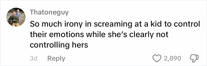 Comment on parenting irony with a focus on emotional guidance, highlighting the irony of controlling emotions. Comment on parenting irony with a focus on emotional guidance, highlighting the irony of controlling emotions.