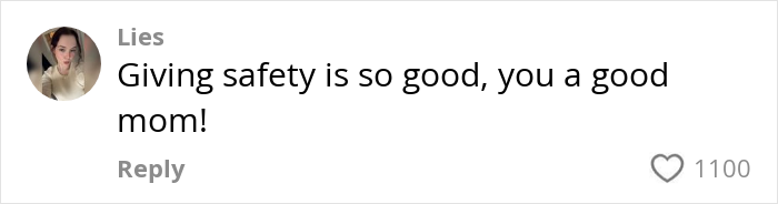 Comment praising a mom for ensuring her daughter's safety during 5k runs, highlighting important discussion. Comment praising a mom for ensuring her daughter's safety during 5k runs, highlighting important discussion.