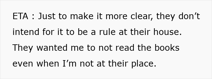 Stepmom Tries To Censor What 16YO Reads, He Decides Not To Visit His Dad Anymore Stepmom Tries To Censor What 16YO Reads, He Decides Not To Visit His Dad Anymore