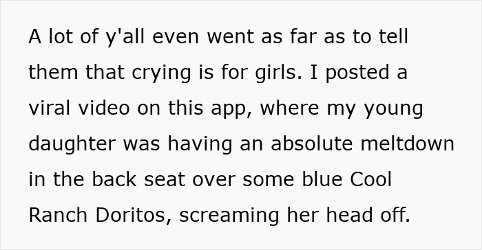 Man Watches Mom Strip Her Son Of His Right To Cry, And He Refuses To Stay Silent Man Watches Mom Strip Her Son Of His Right To Cry, And He Refuses To Stay Silent