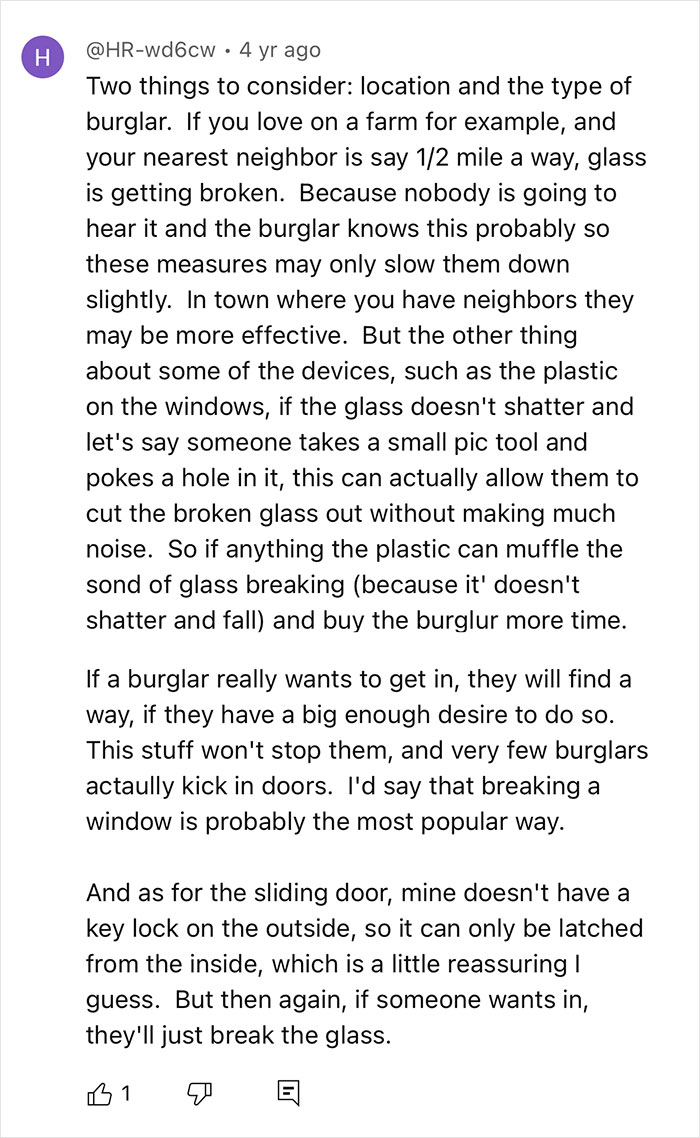 Text tips from ex-burglars on protecting your home, discussing window security and common burglary methods. Text tips from ex-burglars on protecting your home, discussing window security and common burglary methods.