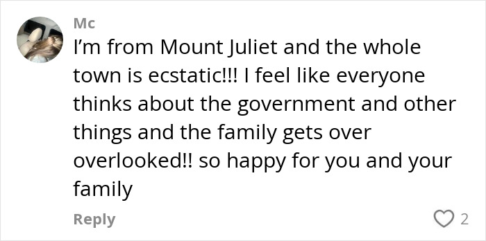 Comment expressing joy for an astronaut's health after returning to Earth. Comment expressing joy for an astronaut's health after returning to Earth.