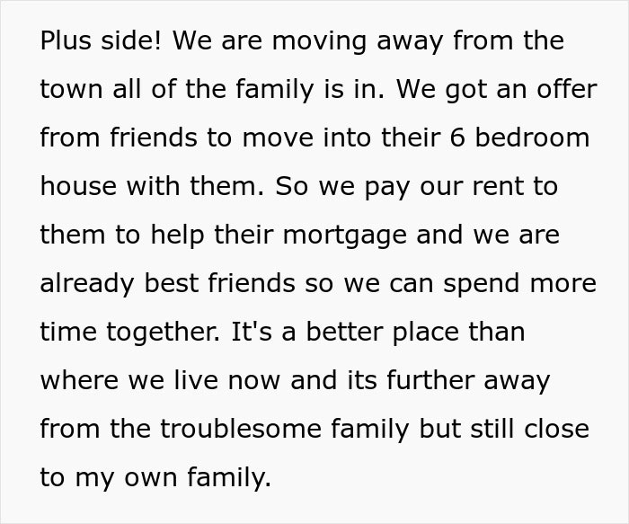 Text conveying moving away from family, seeking better living situation, and avoiding demands to babysit. Text conveying moving away from family, seeking better living situation, and avoiding demands to babysit.