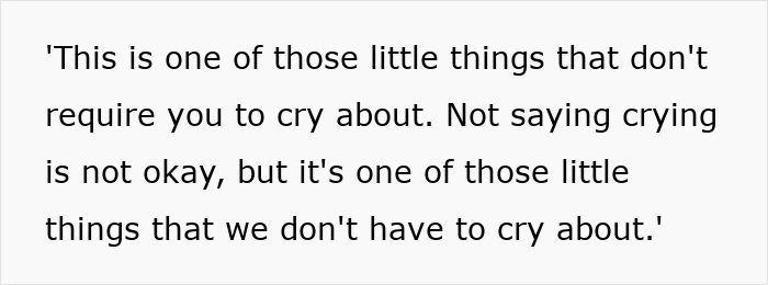 Man Watches Mom Strip Her Son Of His Right To Cry, And He Refuses To Stay Silent