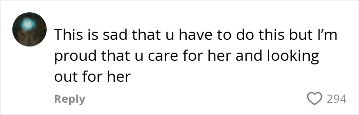 Comment supporting a mom for caring and following her daughter on 5k runs, sparking discussion. Comment supporting a mom for caring and following her daughter on 5k runs, sparking discussion.