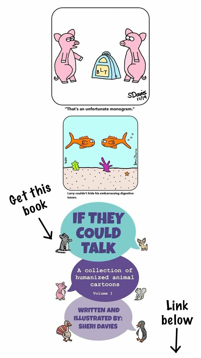 I Spend My Evenings And Weekends Drawing Simple Animal Cartoons And Now I’m Trying To Support Animal Charities