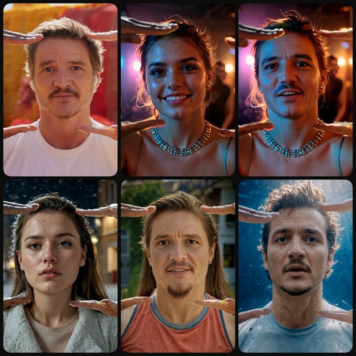 I Used AI To Reimagine Apple's Iconic Viral AirPods Ad Featuring Pedro Pascal (5 Pics)