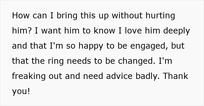 People Are Ready To Shred This Woman For Not Liking Her Engagement Ring, Until They See The Photo People Are Ready To Shred This Woman For Not Liking Her Engagement Ring, Until They See The Photo