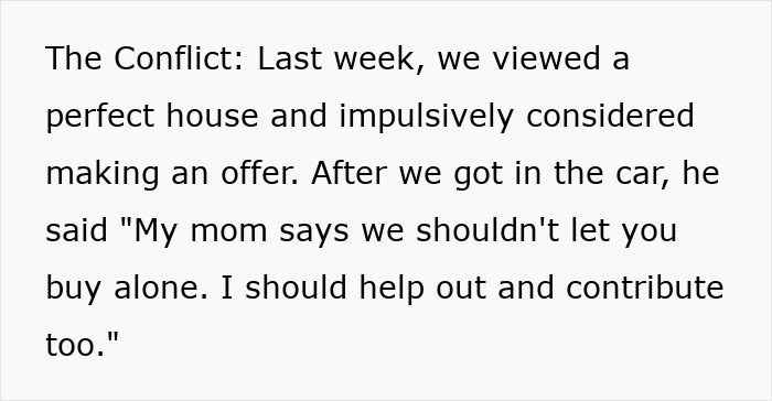 Man Shows No Interest In Marrying His Long-Time Girlfriend Until She Tries To Buy A House Alone
