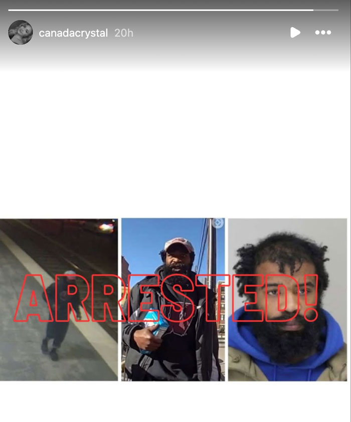 Convict arrested after bachelorette party assault, with images of the suspect labeled "Arrested" in bold red text. Convict arrested after bachelorette party assault, with images of the suspect labeled "Arrested" in bold red text.