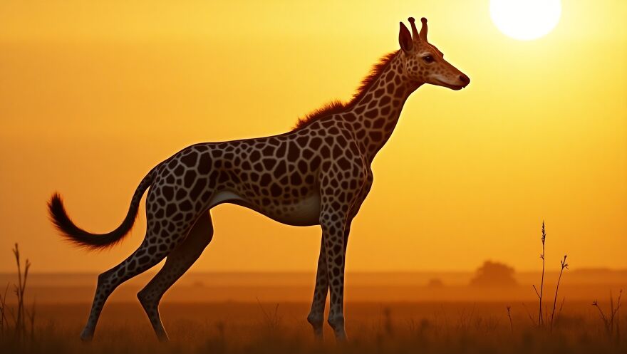 The Guardian Of The Savannah: Dog-Giraffe Hybrid The Guardian Of The Savannah: Dog-Giraffe Hybrid