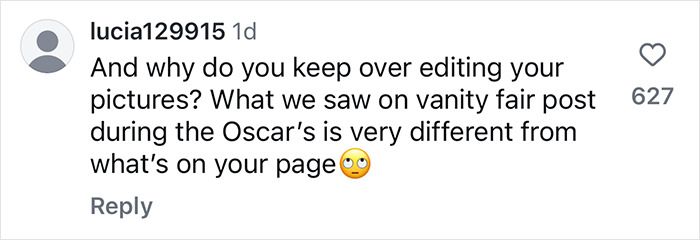 Comment questioning photo edits, sparking discussion on Hailey Bieber's lifestyle and marriage's dark side. Comment questioning photo edits, sparking discussion on Hailey Bieber's lifestyle and marriage's dark side.