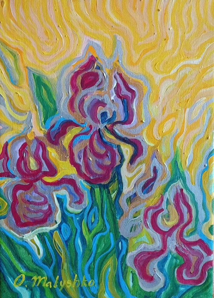 I Paint Flowers To Wake Up Trees And Plants After Winter (10 Pics)