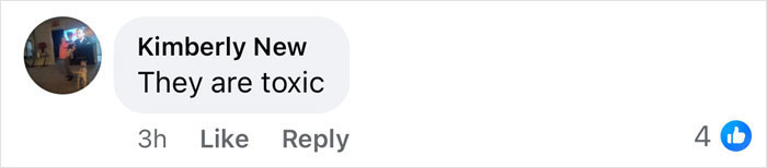 Comment stating "They are toxic" with a like count beside it, discussing a charity event issue. Comment stating "They are toxic" with a like count beside it, discussing a charity event issue.