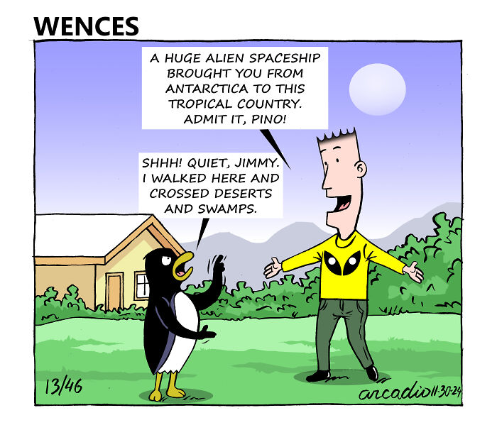The Adventures Of Wences: My 5 Comics (New Pics)