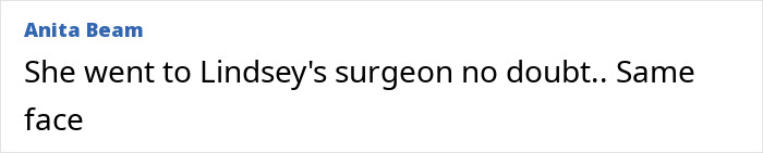 Text comment about Tara Reid's appearance changes compared to previous events. Text comment about Tara Reid's appearance changes compared to previous events.