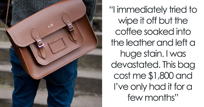 Guy Pours Coffee On Friend’s $1.8K Briefcase As He’s Checking It Out, Refuses To Take Responsibility