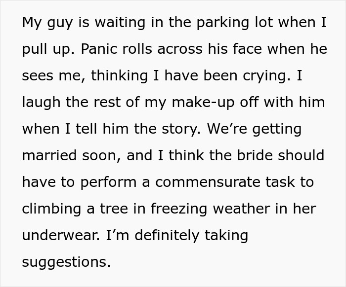 Text about a woman's adventurous quest for insulin, discussing her future marriage plans humorously. Text about a woman's adventurous quest for insulin, discussing her future marriage plans humorously.