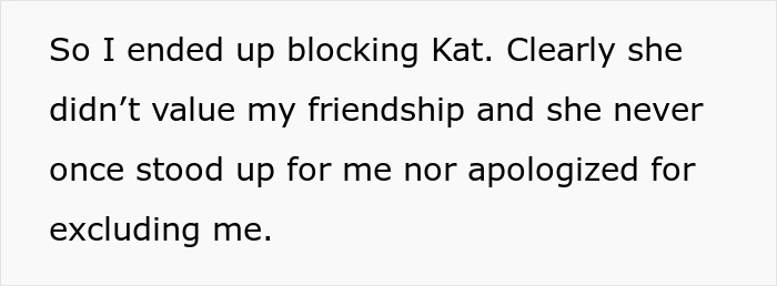 Text about a guy blocking someone for not valuing friendship, related to marrying ex-girlfriend's cousin. Text about a guy blocking someone for not valuing friendship, related to marrying ex-girlfriend's cousin.
