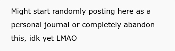 Text on a white background discussing personal journal thoughts. Text on a white background discussing personal journal thoughts.