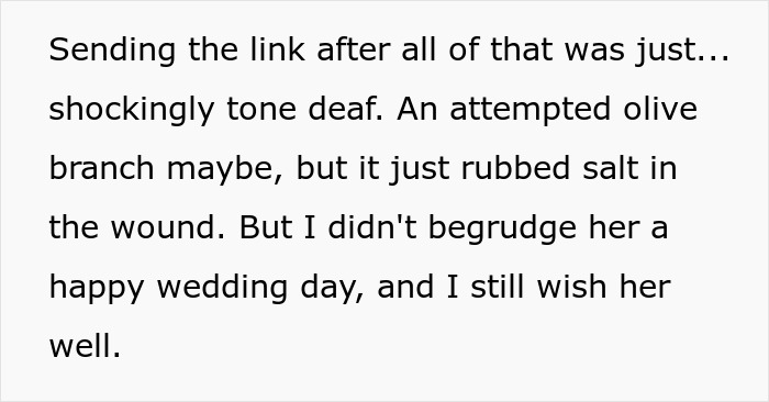 Friendship Falls Apart After Bride Doesn't Invite Close Friends To Wedding And Hides The Truth Friendship Falls Apart After Bride Doesn't Invite Close Friends To Wedding And Hides The Truth