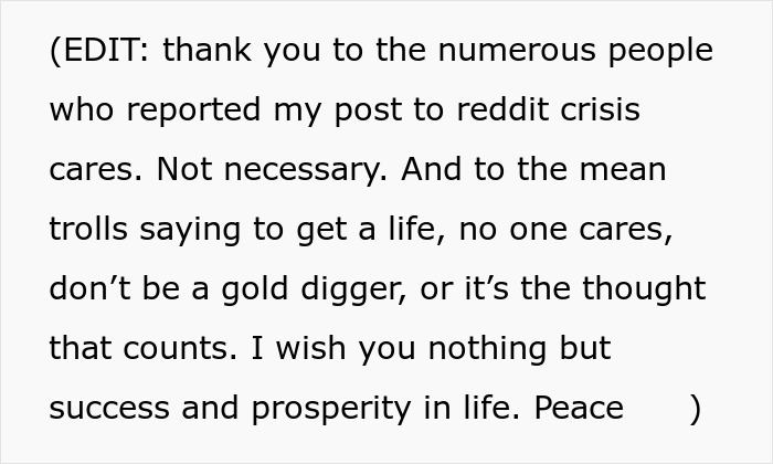 Text about crisis report and trolls, mentioning thoughts and well-wishes for success. Text about crisis report and trolls, mentioning thoughts and well-wishes for success.