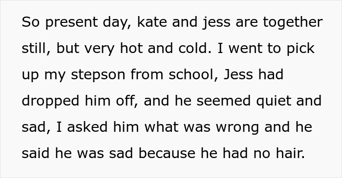 Bio Mom’s GF Shaves Her Kid's Head Bald Without Asking, Stepmom Calls Her Out, Leads To Breakup Bio Mom’s GF Shaves Her Kid's Head Bald Without Asking, Stepmom Calls Her Out, Leads To Breakup