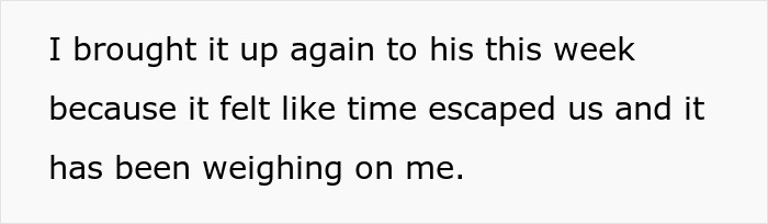 Text about a couple's deep talk and hard decision regarding kids, weighing on one partner. Text about a couple's deep talk and hard decision regarding kids, weighing on one partner.