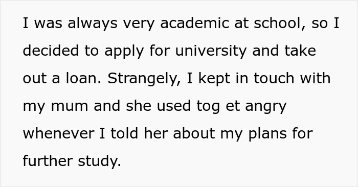 Text about a woman planning to attend university despite challenges, highlighting how living well is the best revenge. Text about a woman planning to attend university despite challenges, highlighting how living well is the best revenge.