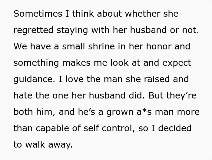 Text on a woman's thoughts about relationships, infidelity, and self-control. Text on a woman's thoughts about relationships, infidelity, and self-control.