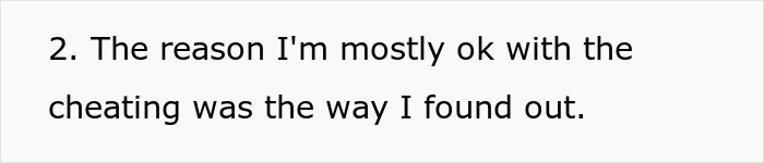 Text about a woman's reaction to a partner's cheating incident and her feelings on discovery. Text about a woman's reaction to a partner's cheating incident and her feelings on discovery.