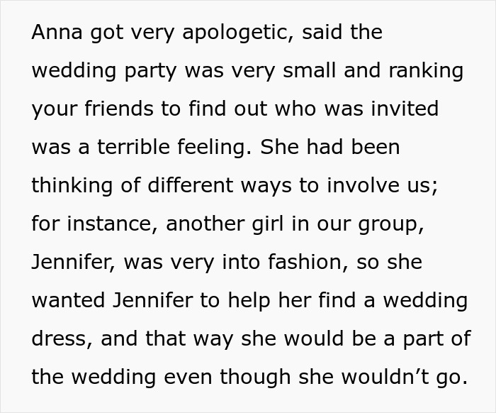 Friendship Falls Apart After Bride Doesn't Invite Close Friends To Wedding And Hides The Truth Friendship Falls Apart After Bride Doesn't Invite Close Friends To Wedding And Hides The Truth