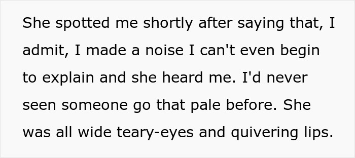 Text describes a moment of emotional tension and surprise in a love story. Text describes a moment of emotional tension and surprise in a love story.